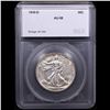 Image 4 : 1938-d Walking Liberty Half Dollar 50c Graded au58 By SEGS