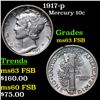 Image 1 : 1917-p Mercury Dime 10c Grades Select Unc FSB