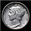 Image 2 : 1917-p Mercury Dime 10c Grades Select Unc FSB