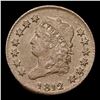 Image 2 : ***Auction Highlight*** 1812 Small Date Classic Head Large Cent 1c Graded au53 details By SEGS (fc)