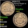 Image 1 : 1858 LL Flying Eagle Cent 1c Grades vg+