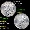 Image 1 : 1926-d Peace Dollar $1 Grades Select Unc