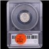 Image 5 : ***Auction Highlight*** 1873-p Open 3 Seated Liberty Dime 10c Graded ms62+ pl By SEGS (fc)