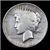 Image 2 : 1921-p Peace Dollar $1 Grades vf+