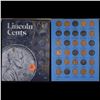Image 1 : Partial Lincoln 1c Whitman Folder, 1941-1974 60 coins in Total