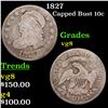 Image 1 : 1827 Capped Bust Dime 10c Grades vg, very good