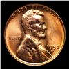 Image 2 : 1957-d Lincoln Cent 1c Grades GEM+ Unc RD