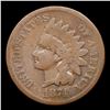 Image 2 : 1874 Indian Cent 1c Grades vg+