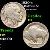 Image 1 : 1920-s Buffalo Nickel 5c Grades f, fine