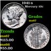Image 1 : 1941-s Mercury Dime 10c Grades GEM++ Unc
