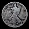 Image 2 : 1917-p Walking Liberty Half Dollar 50c Grades vg, very good