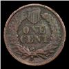 Image 3 : 1864 Bronze Indian Cent 1c Grades vf++