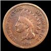 Image 2 : 1873 Open 3 Indian Cent 1c Grades f+