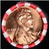 Image 2 : Shotgun Lincoln 1c roll, 1968-s 50 pcs Bank Wrapper.