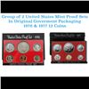 Image 1 : Group of 2 United States Mint Proof Sets 1976-1977 12 coins