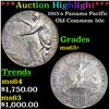 ***Auction Highlight*** 1915-s Panama Pacific Old Commem Half Dollar 50c Graded Select+ Unc BY USCG 
