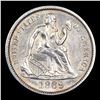 Image 2 : ***Auction Highlight*** 1869-p Seated Liberty Dime 10c Graded ms63+ By SEGS (fc)