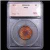 Image 4 : Proof ***Auction Highlight*** 1870 Two Cent Piece 2c Graded pr66 rb By SEGS (fc)