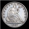 Image 2 : ***Auction Highlight*** 1867-p Seated Half Dollar 50c Graded ms63 details By SEGS (fc)