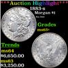 ***Auction Highlight*** 1883-s Morgan Dollar $1 Graded Select+ Unc BY USCG (fc)