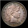 Image 2 : ***Auction Highlight*** 1896-p Barber Quarter TOP POP! 25c Graded ms67+ BY SEGS (fc)