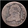 Image 2 : 1821 Capped Bust Dime 10c Grades g, good