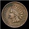 Image 2 : 1860 Indian Cent 1c Grades xf+