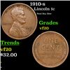 Image 1 : 1910-s Lincoln Cent 1c Grades vf, very fine