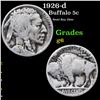 1926-d Buffalo Nickel 5c Grades g+