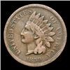Image 2 : 1859 Indian Cent 1c Grades vf+