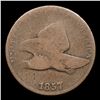 Image 2 : 1857 Flying Eagle Cent 1c Grades g+