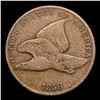 Image 2 : 1858 SL Flying Eagle Cent 1c Grades f+