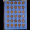 Image 4 : Near Complete Lincoln 1c Whitman Folder, 1909-1940 84 coins in Total