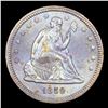 Image 2 : ***Auction Highlight*** 1859-p Seated Liberty Quarter 25c Graded ms65+ By SEGS (fc)