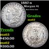 Image 1 : 1887-s Morgan Dollar $1 Grades Select Unc