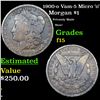 Image 1 : 1900-o Morgan Dollar Vam-5 Micro 'o' $1 Grades f+