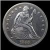 Image 2 : ***Auction Highlight*** 1849-p Seated Liberty Dollar $1 Graded Select+ Unc BY USCG (fc)