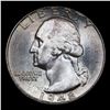 Image 2 : 1948-p Washington Quarter 25c Grades GEM+ Unc