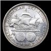 Image 3 : 1892 Columbian Old Commem Half Dollar 50c Grades GEM Unc