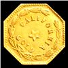 Image 3 : 1856 California Gold Indian Octagonal Charm Grades Choice Unc