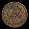 Image 3 : 1876 Indian Cent 1c Grades xf+