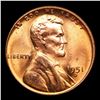 Image 2 : 1951-d Lincoln Cent 1c Grades GEM Unc RD