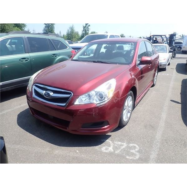 2012 Subaru Legacy Speeds Auto Auctions
