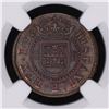 Image 1 : 1691 Spain, Segovia 2 Maravedis Rare Pattern NGC MS65BN