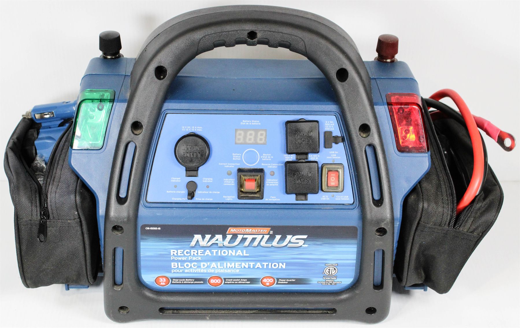 MOTOMASTER NAUTILUS PORTABLE POWER PACK