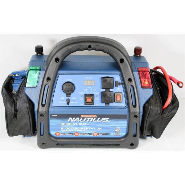 MOTOMASTER NAUTILUS PORTABLE POWER PACK