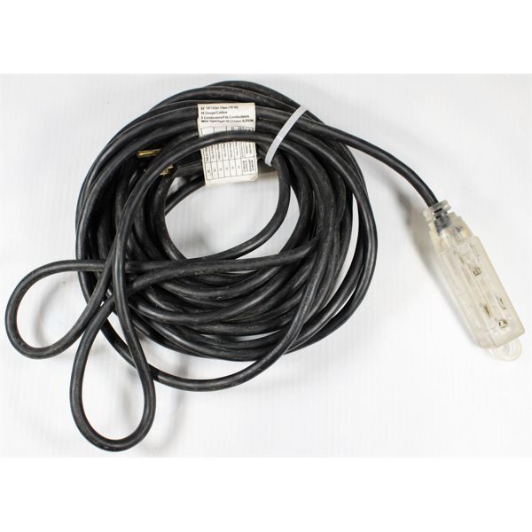 32' 10" THREE CONDUCTOR POWER CORD 16 GAUGE