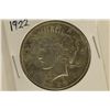 Image 1 : 1922 PEACE SILVER DOLLAR (BU) WATCH FOR OUR NEXT