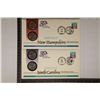 Image 1 : 2-1ST DAY COVER QUARTER SETS: 2000 SOUTH CAROLINA