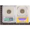 Image 2 : 2 SLABBED BUFFALO NICKELS: 1937 ICG MS65 & 1937-S